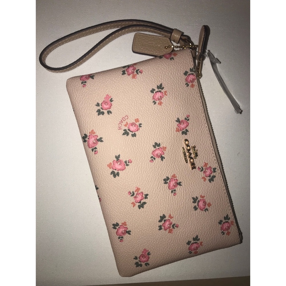 Coach Floral Wrislet Brand New